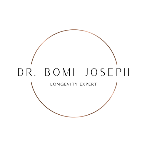 Bomi Joseph logo – inventor of the Deep Health® Device and pioneer in AI health technology